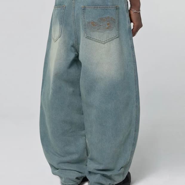 스웨이드 CONTOUR POCKET DENIM [VINTAGE BLUE]