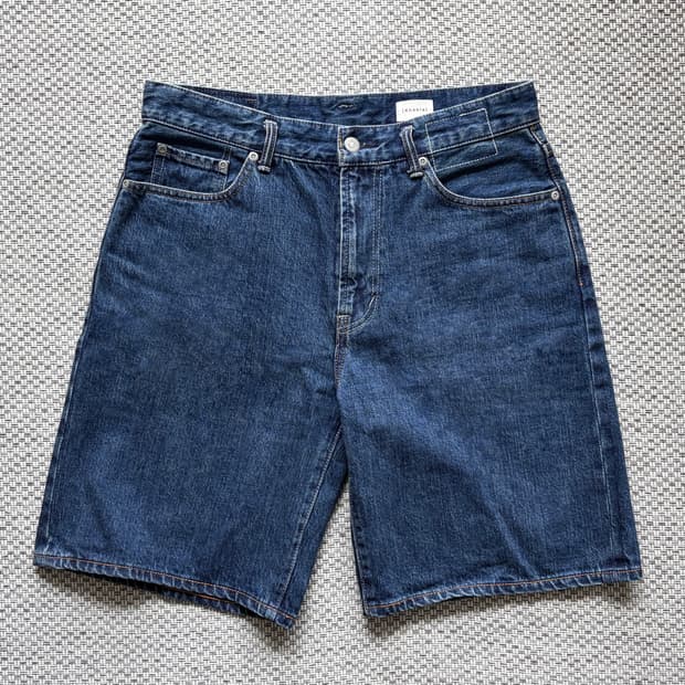 [M] 카키스 스탁 5P 진 쇼츠 반바지 다크블루 