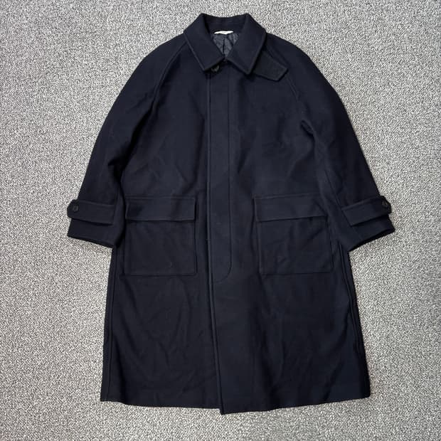 247 시리즈 울 발마칸 코트 네이비 (L)