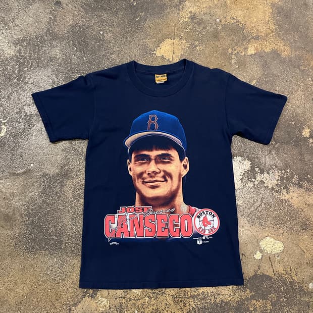 빈티지 90s 보스턴 레드 삭스 티셔츠 