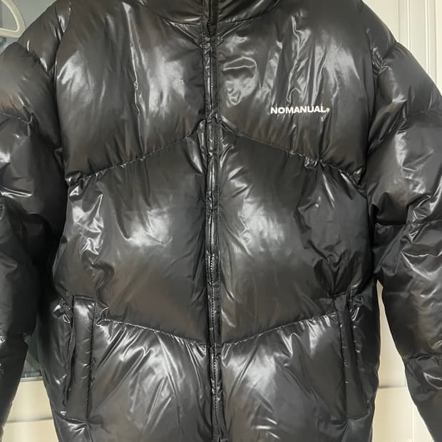 노매뉴얼 덕다운 패딩