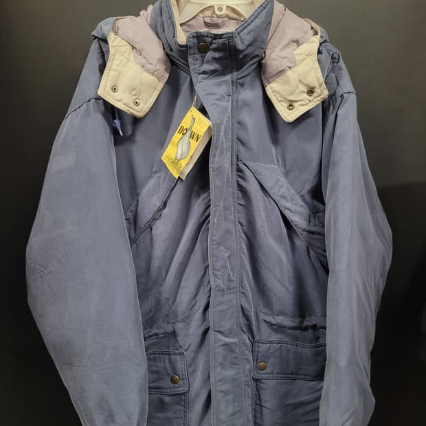 SYNTHETIC RESORT 빈티지 다운 오버핏 자켓