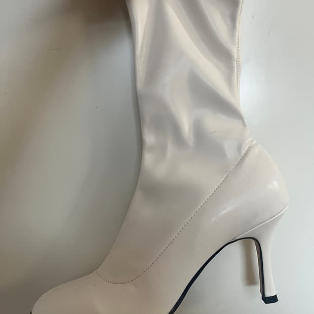 인조가죽 9cm 힐 (240)