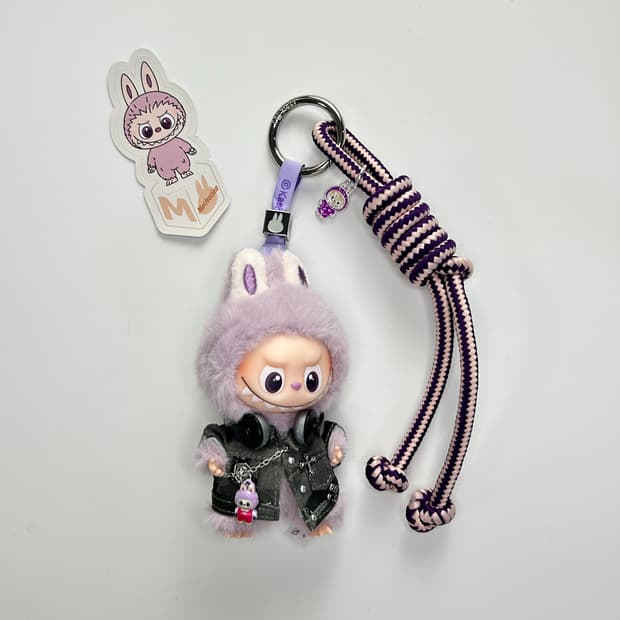 🙊미니라부부 내 마음속 비밀번호”M”커스텀키링