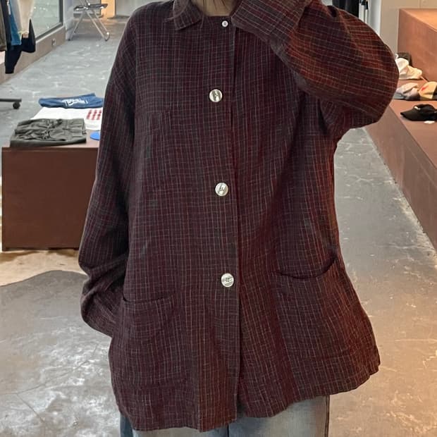 폴로 랄프로렌 빈티지 체크 셔츠 H2428