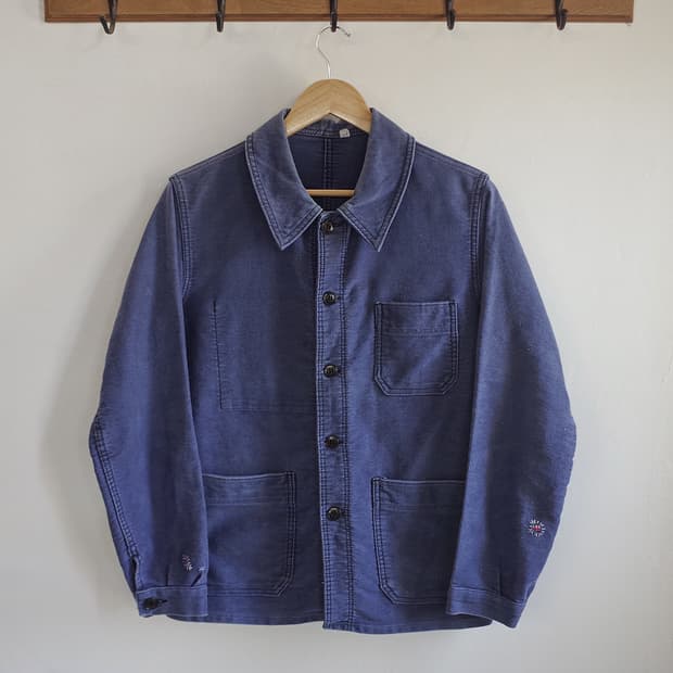 French Moleskin Repair Work Jacket
