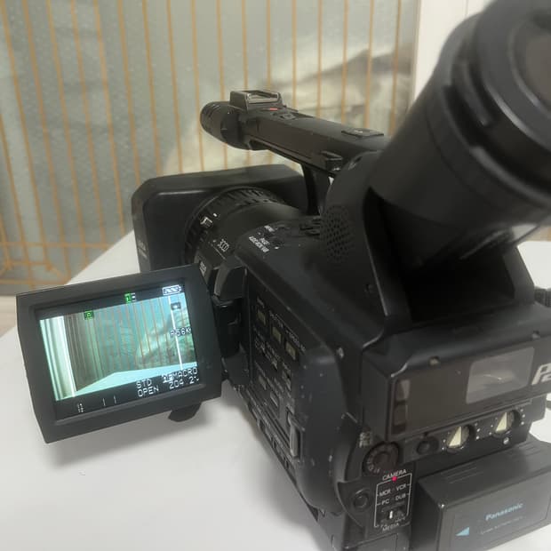 파나소닉 hvx200 캠코더 명기