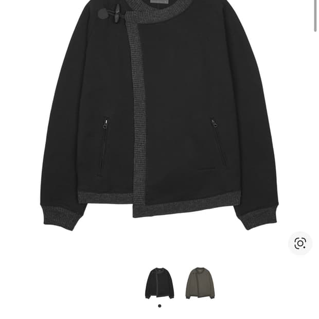 1,구매) 산산기어 래핑 자켓 차콜