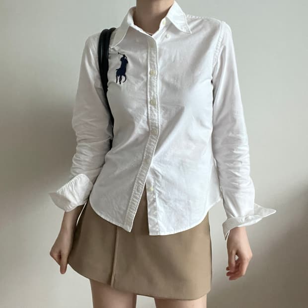 POLO RALPH LAUREN  white shirt