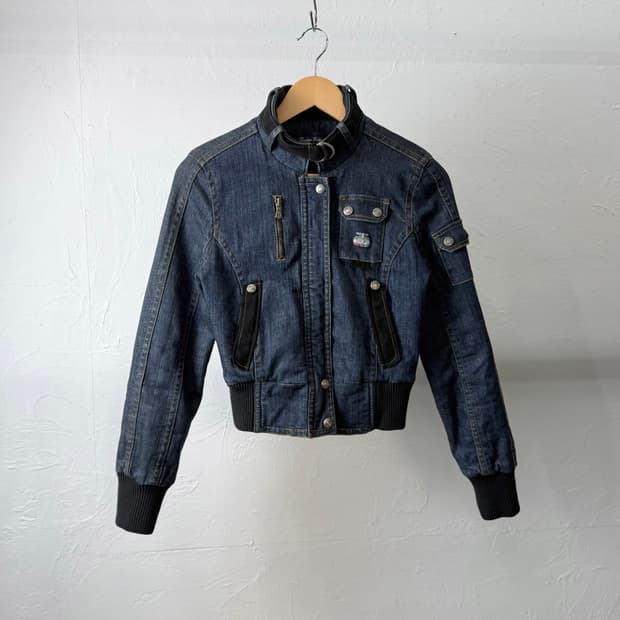 Fr jeans 데님 블루종 자켓