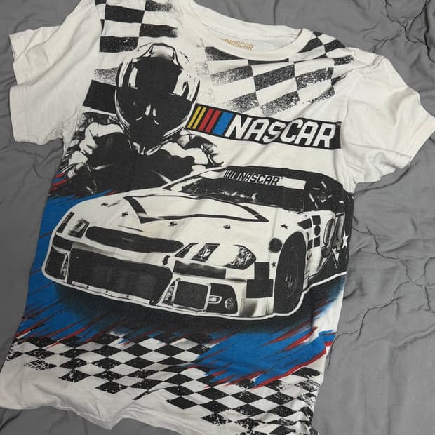 NASCAR Racing Graphic Tee 레이싱 반팔 / 화이트