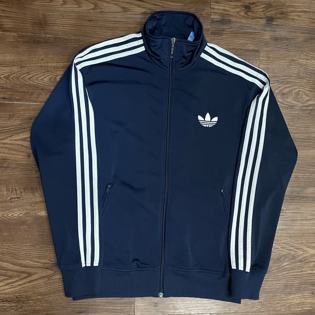 아디다스 파이어버드 트랙탑 져지 네이비