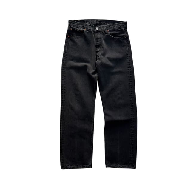 [32] 리바이스 501 블랙진 데님 청바지 [LV1230]