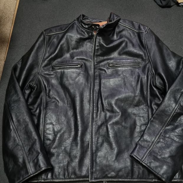리바이스 리얼레더 바이크 자켓