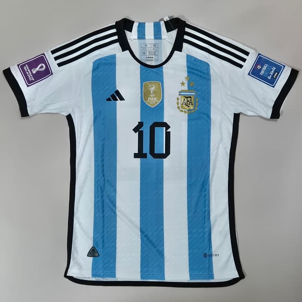 22-24 아르헨티나 국대 월드컵 우승 메시 유니폼 L사이즈