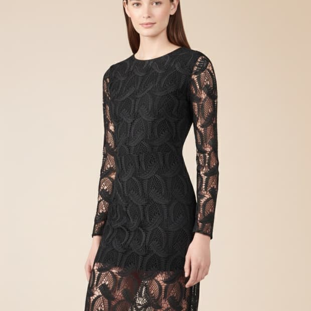 마쥬 레이스 백오픈 롱원피스 2사이즈