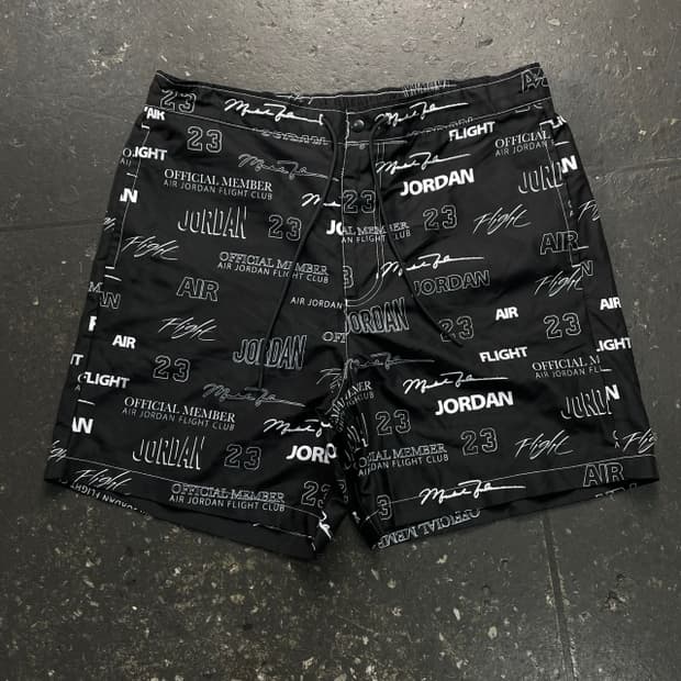 105 조던 플라이트 MVP 쇼츠 오브 느와르 반바지