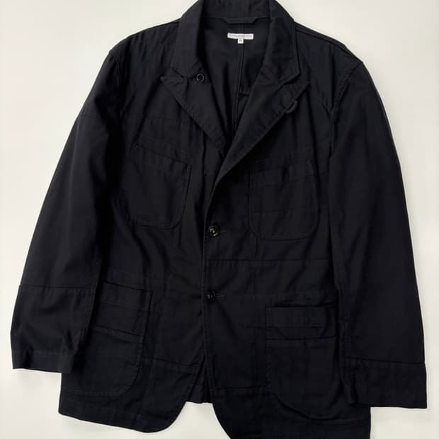 Engineered Garments 블랙 코튼 베드포드 블레이저 