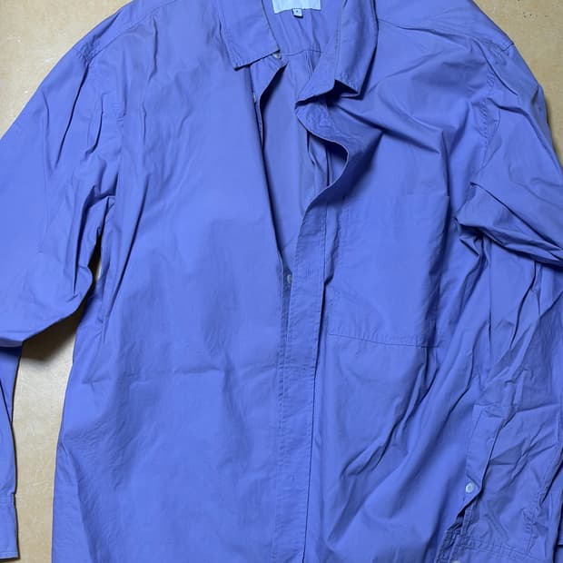 연보라셔츠 라지