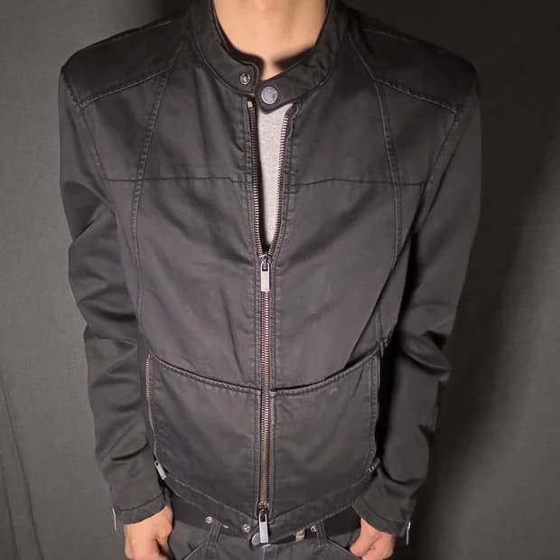 armani exchange rider jacket
