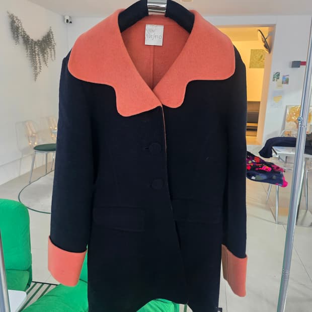 카라 예쁜 코트