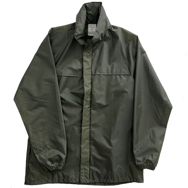 80s 프랑스군 레인 자켓