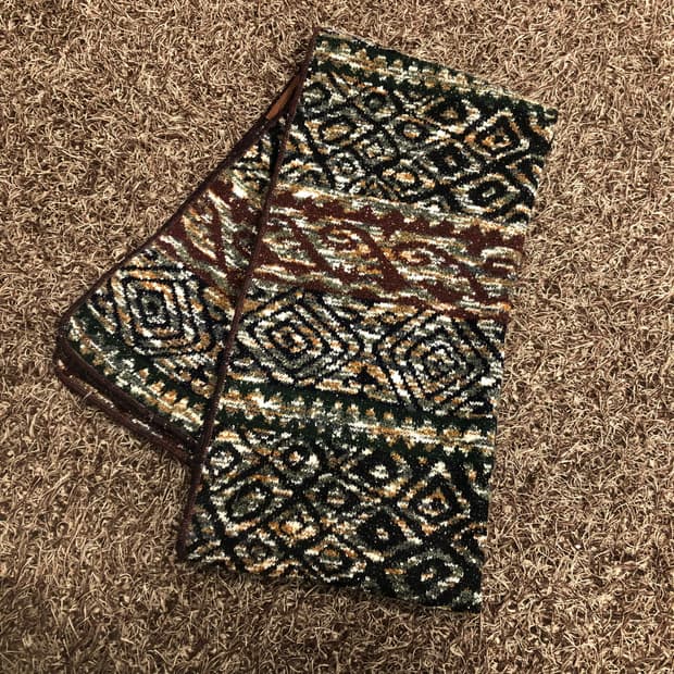 미쏘니 멀티컬러 패턴 울 머플러