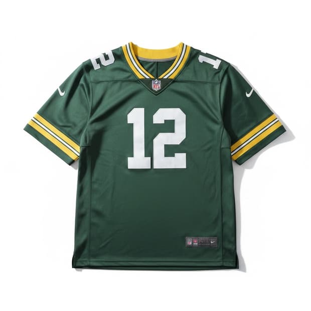나이키 NFL 그린베이 패커스 12번 로저스 XXL 져지