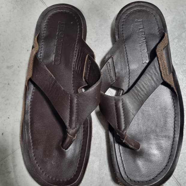 질샌더 남성 조리 슬리퍼 