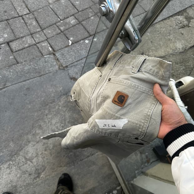 Carhartt 칼하트 더블니 페인터 팬츠