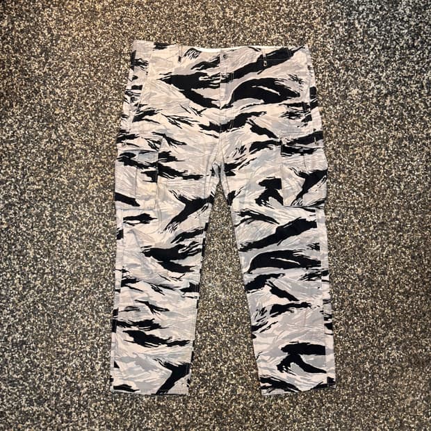 리바이스 빅사이즈 타이거 카모 카고 팬츠 (44) 