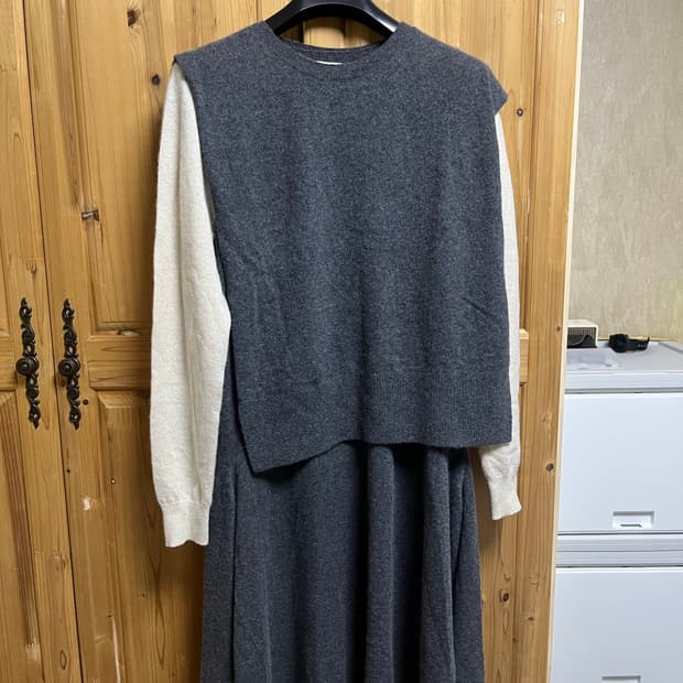 JW Anderson 레이어드 니트 원피스