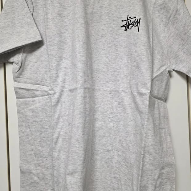 스투시 STUSSY 멜란지 반팔티 s.m