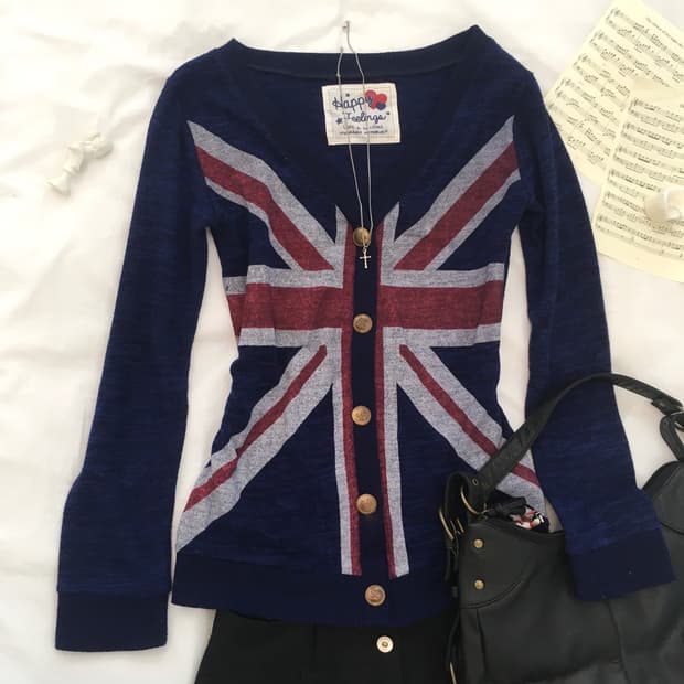 jpn vintage uk highteen cardigan 