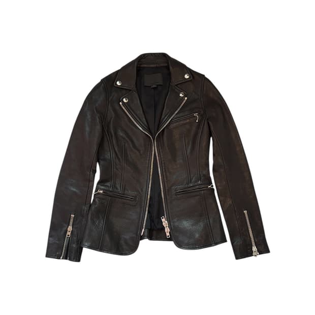 Calfskin Leather Jacket