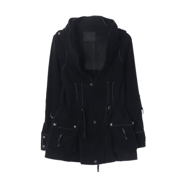 JET LABEL 스티치 디테일 유틸리티 후드 자켓 F