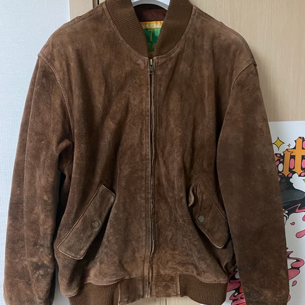 빈티지 돼지가죽 자켓