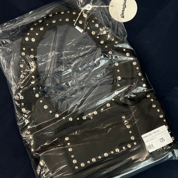 기마구아스 프랑카 블랙 숄더백