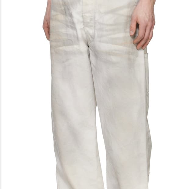 [30] ALEXANDER DIGENOVA 언더그라운드 팬츠 화이트