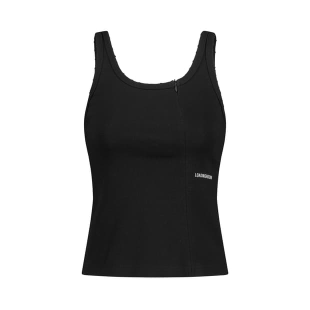 로딩룸 /ZIP TANK TOP / bk / 1 / 새상품