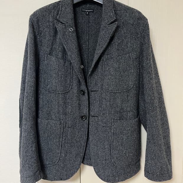 엔지니어드가먼츠 베드포드 자켓 헤링본 울 트위드 