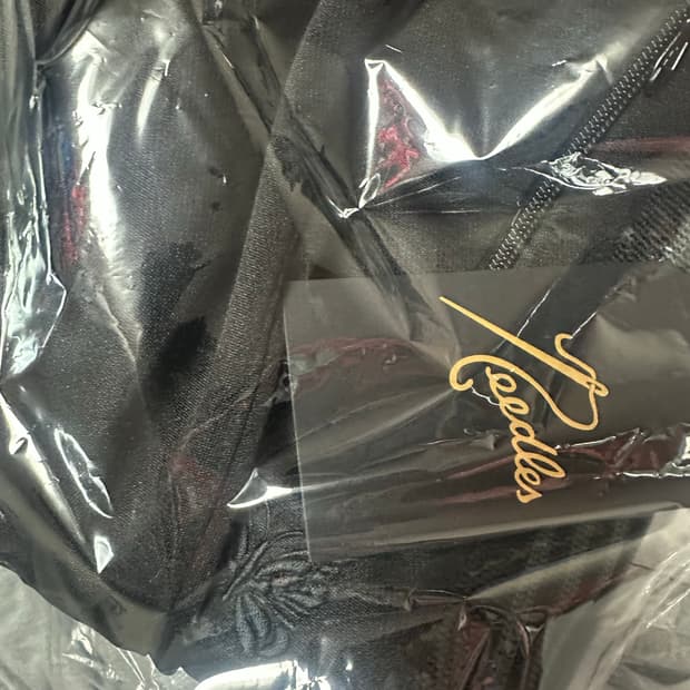 니들스 x LHP H.D. 트랙 팬츠 폴리 스무스 블랙