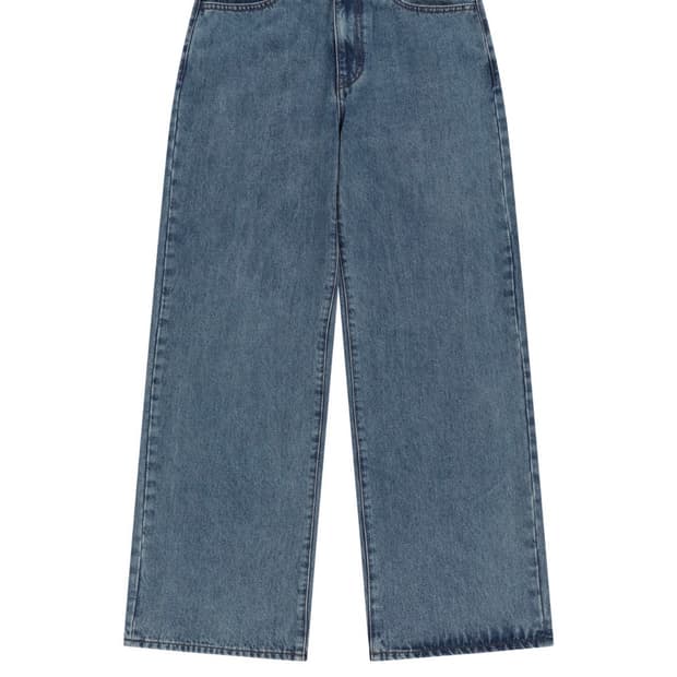 038 BASIC DENIM PANTS BLUE