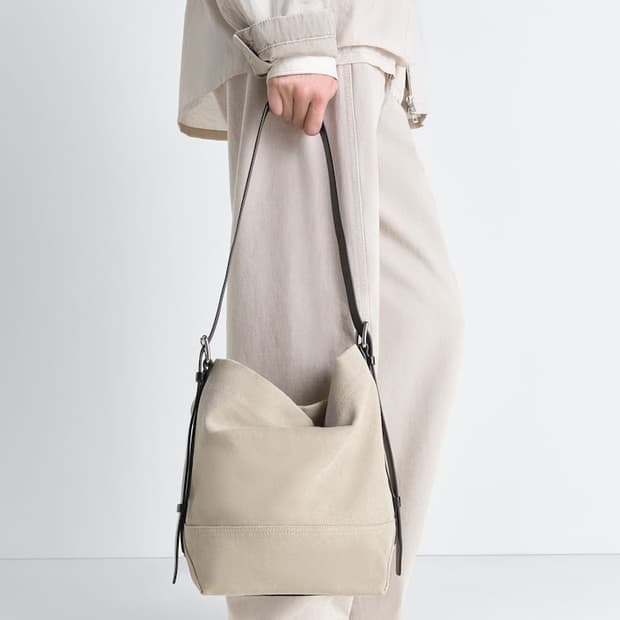 르메르 벨티트 토트백 스몰 다크 린넨 BG0201 LF1400 BG045