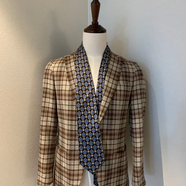 펜디(FENDI) FF모노그램 명품넥타이 최상급 A+등급