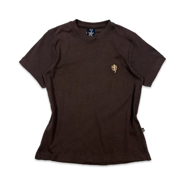 빈티지 BB LONDON 브라운 반팔티