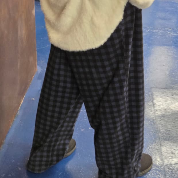 Nautica 노티카 체크 스트릿 팬츠