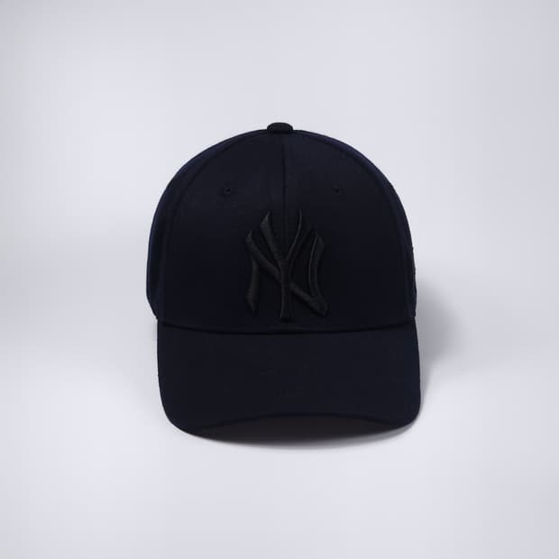 MLB 뉴욕 양키스 올블랙 볼캡 모자