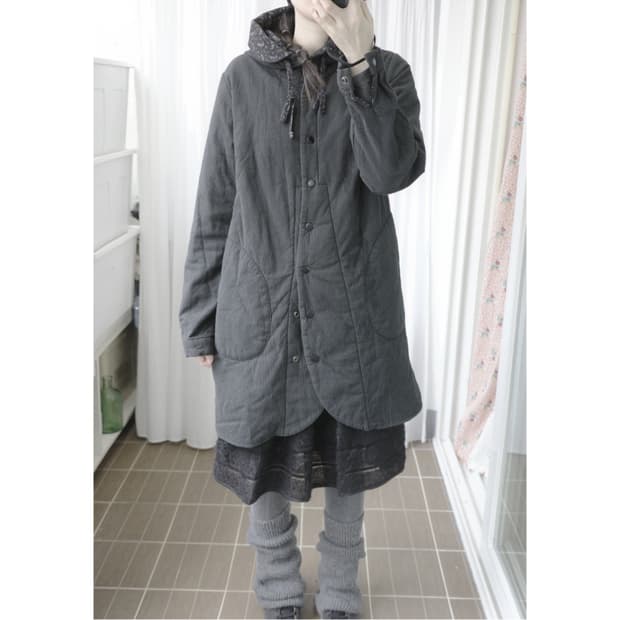 Mini dot round jacket
