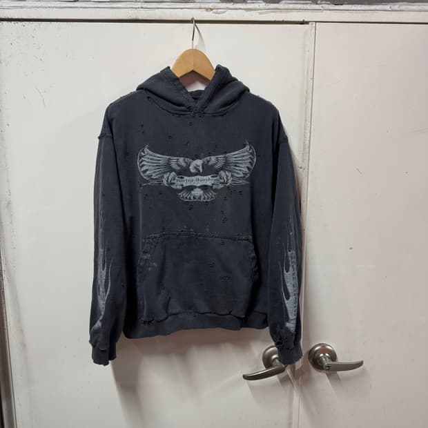 빈티지 피그 후드